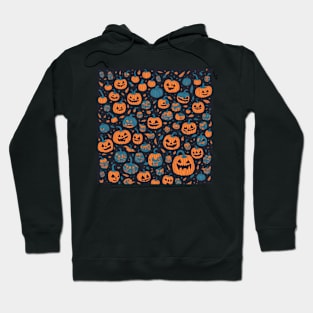 pumpkin pattern halloween 2023 Hoodie